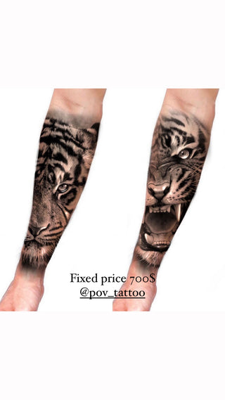 Tiger Forearm Sleeve