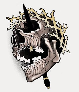 Pierced Skull