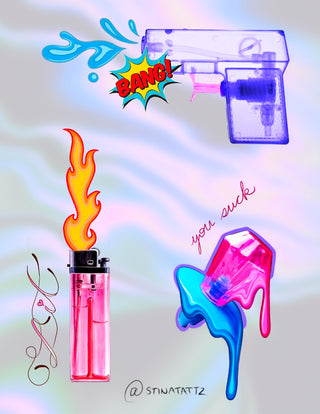 90s Translucent Flash