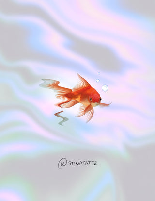 Glitchy Goldfish