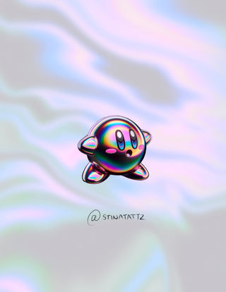 Rainbow Chrome Kirby