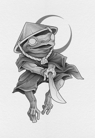 Samurai Frog