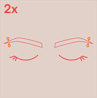 2x Eyebrow Piercing in Markham