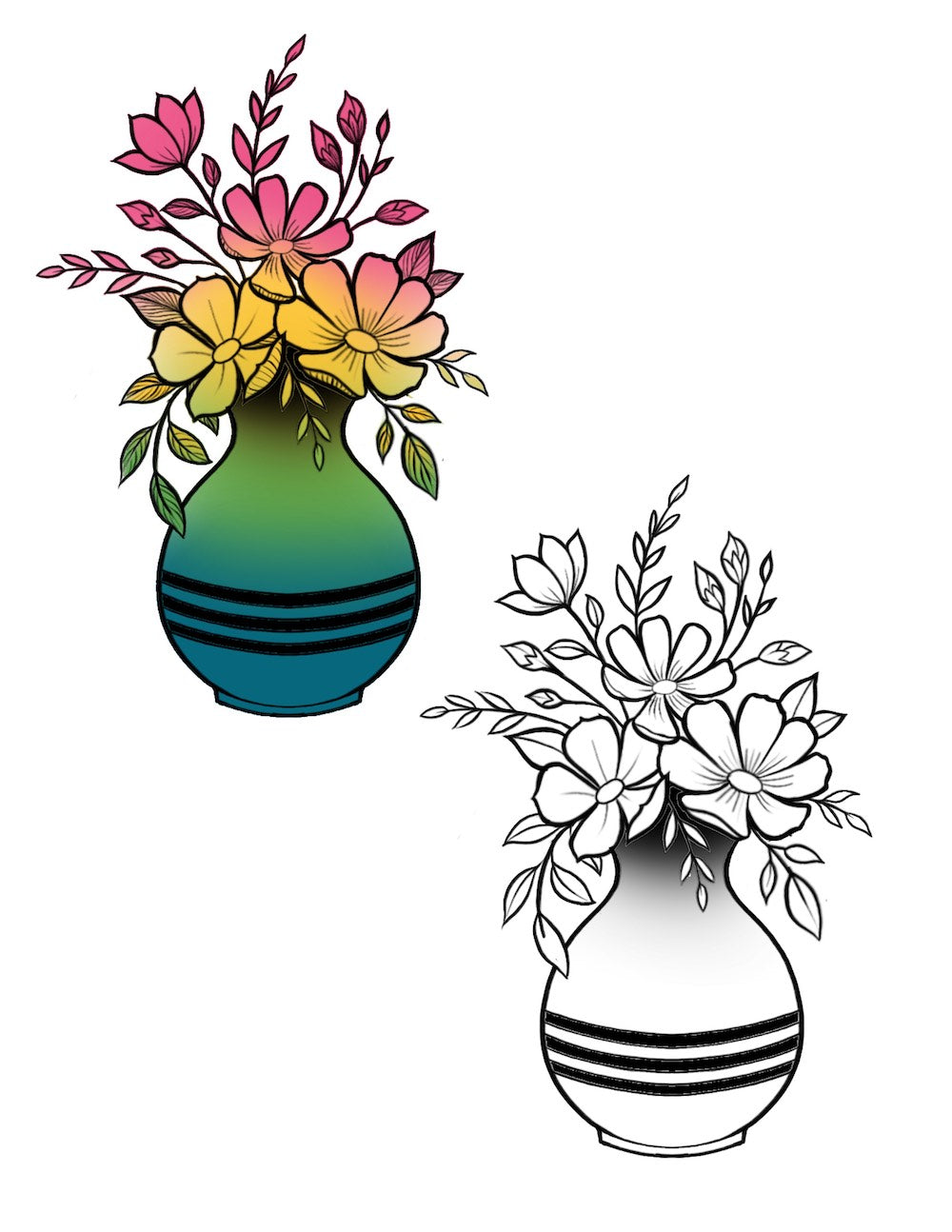 Vase Floral design Rose Flower bouquet Drawing, vase, flower Arranging,  artificial Flower, vase png | PNGWing