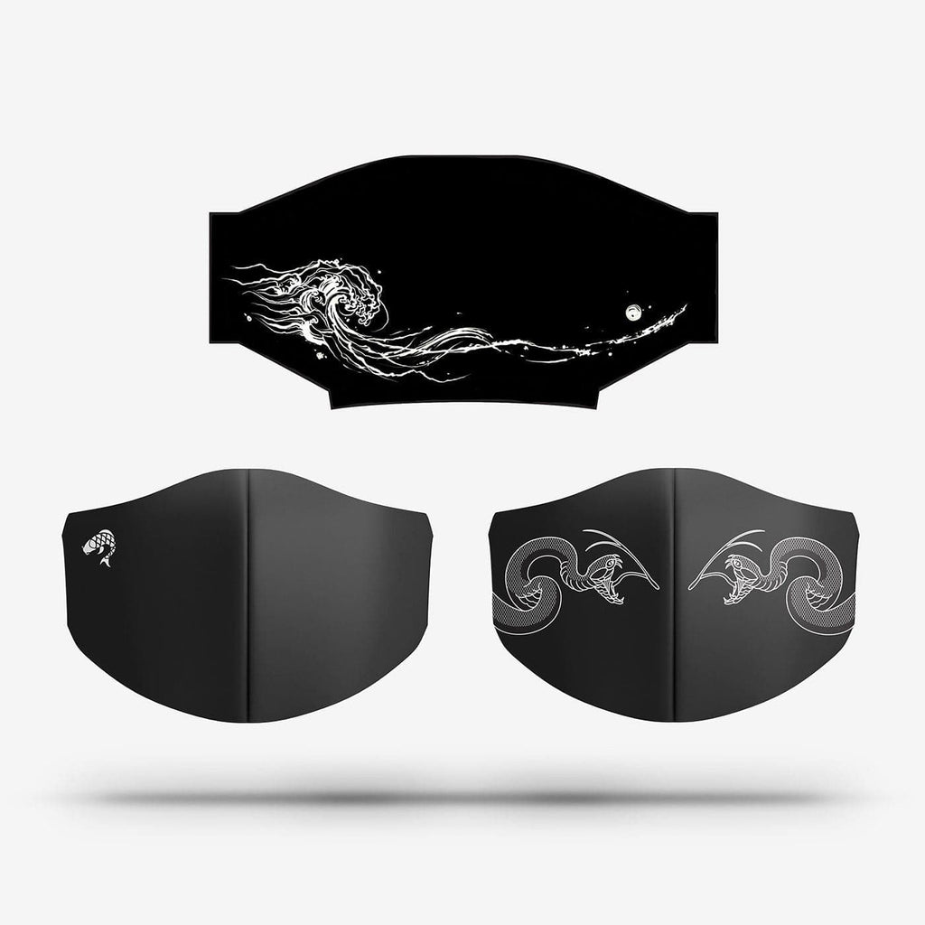 Wave Face Mask Bundle #2 – Chronic Ink
