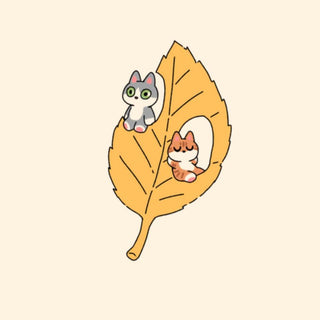 Cats On a Leaf