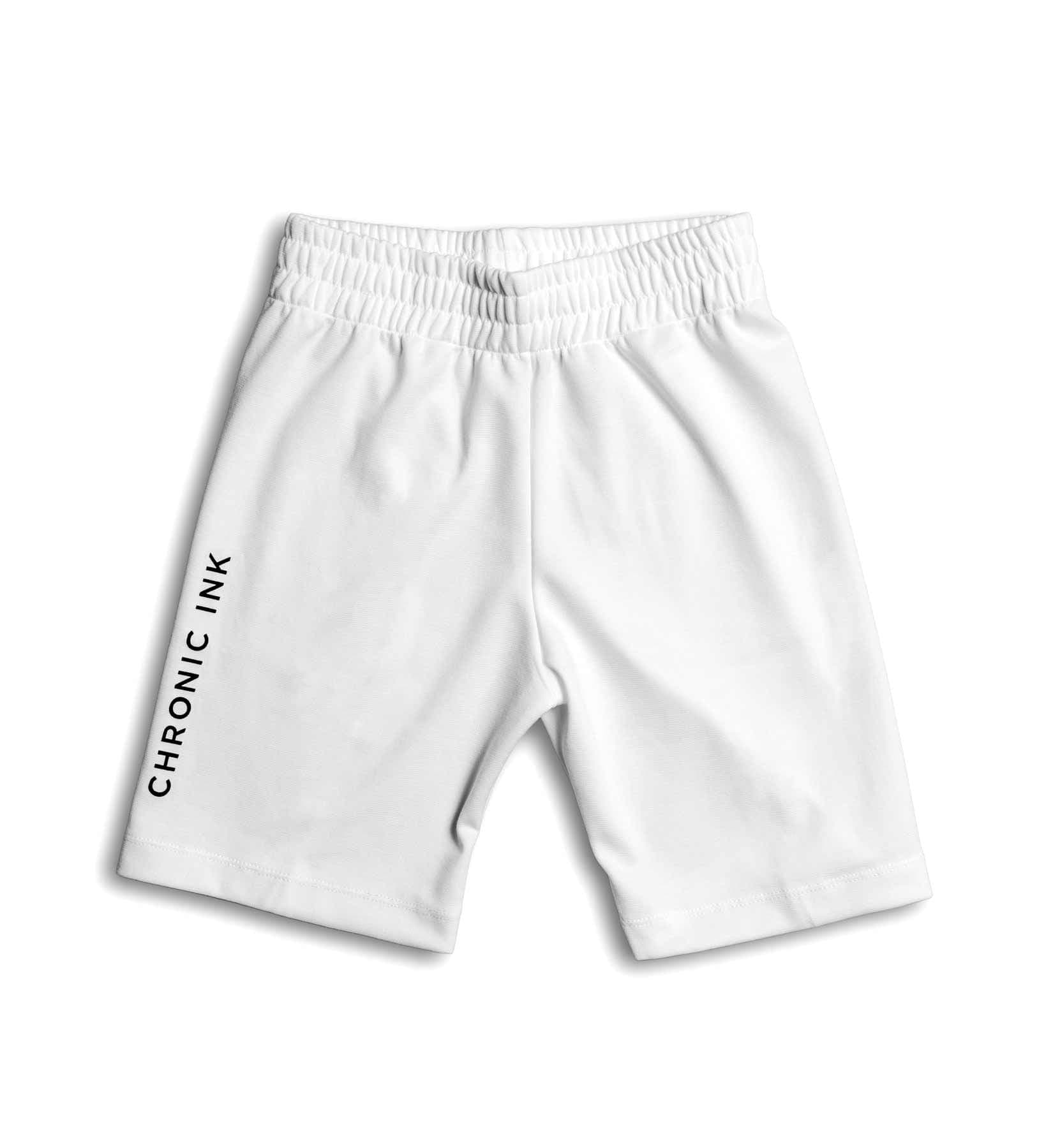Chronic Ink Bicycle Shorts Cream Cream L