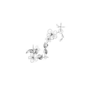 Horoscope Constellation Floral - Scorpio