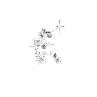 Horoscope Constellation Floral - Aquarius