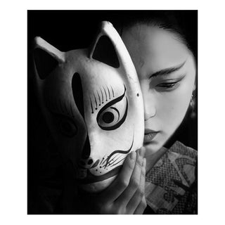Female With Kitsune Mask