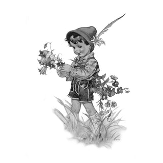 Child with Flowers