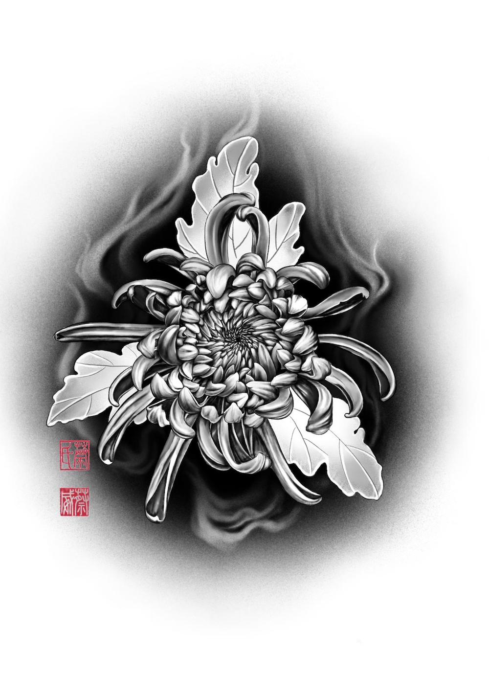 27 Meaningful Chrysanthemum Tattoo Ideas + Designs - TattooGlee | Chrysanthemum  tattoo, Daisy tattoo designs, Chrysanthemum flower tattoo
