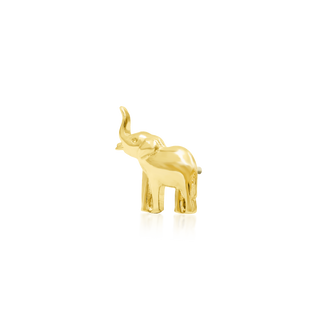 Elephant in 14k Gold by Junipurr