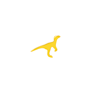 Dinosaur in 14k Gold by Junipurr