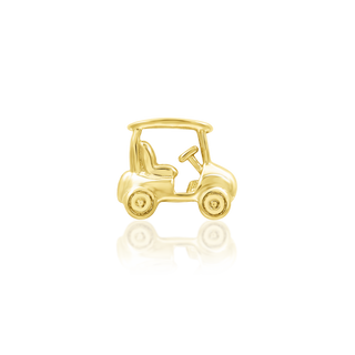 Golf Cart in 14k Gold by Junipurr
