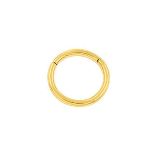 Gold Clicker Ring in 14k Gold by Junipurr