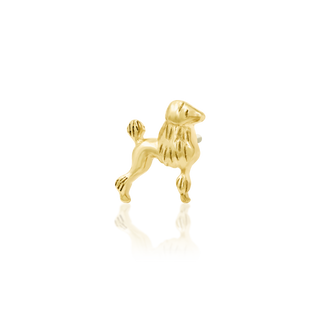 Poodle in 14k Gold by Junipurr