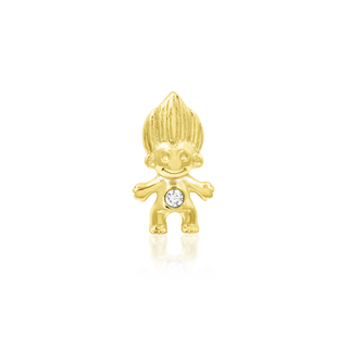 Troll Doll in 14k Gold by Junipurr