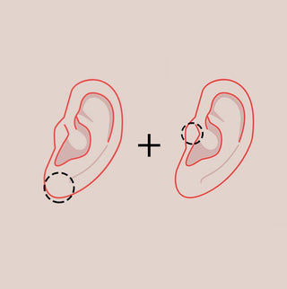 Combo: Ear Lobe + Tragus Piercing in Midtown Toronto
