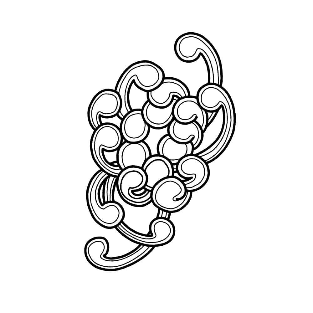 Traditional Chrysanthemum 5 Chronic Ink