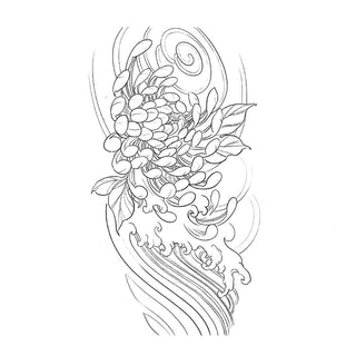 Chrysanthemum Sleeve