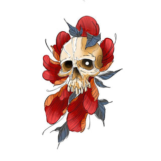 Flower Skull #1