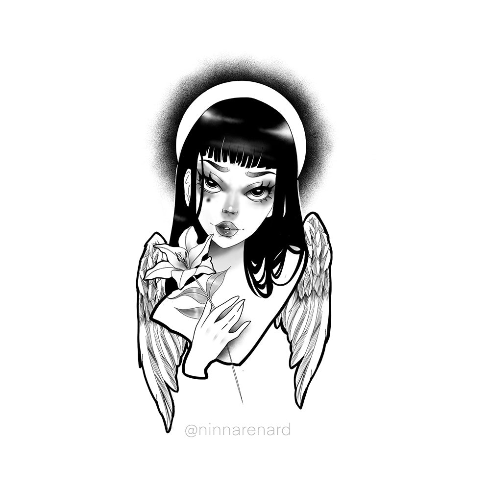 Ave Maria Collection Temporary Tattoos  Just Love Prints