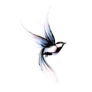 Watercolor Song Bird