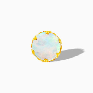 Crown-Set Opal in 14k Gold by Junipurr